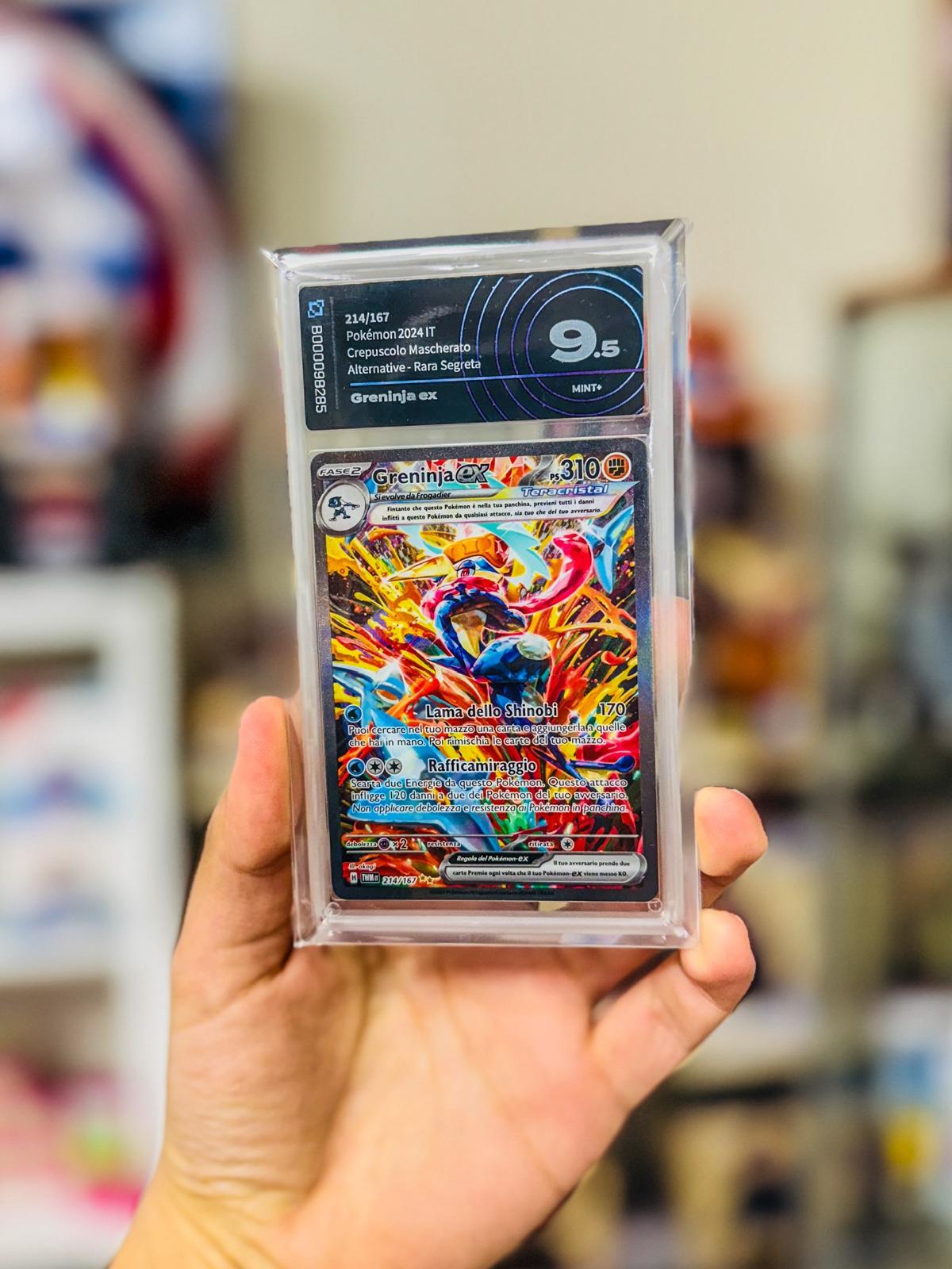 Pokémon AiGrading Greninja 214/167 EX 9.5 ITA