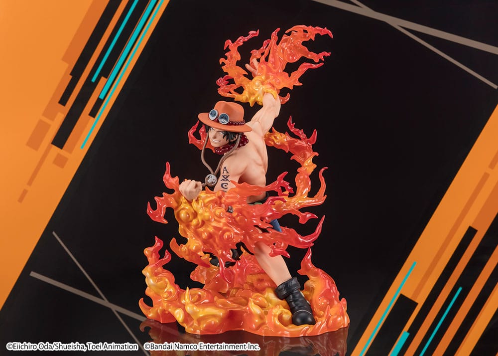 One Piece FiguartsZero PVC Statue (Extra Battle) Portgas. D. Ace