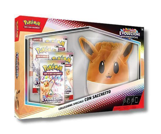 Pokémon Collezione con Sacchetto Evoluzioni Prismatiche ITA