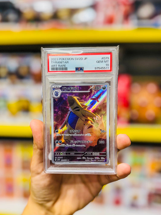 Pokémon Tyranitar 079 Jap PSA 10