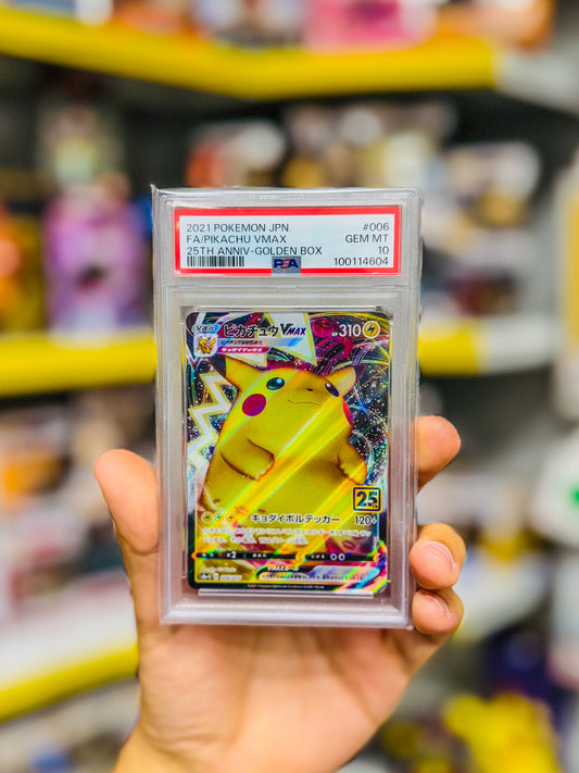 Pokémon Pikachu VMAX 006 Jap PSA 10